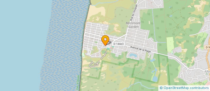 localisation de l'entreprise INDIVISION MAQUINGHEN ET DEHAY  MERLIMONT