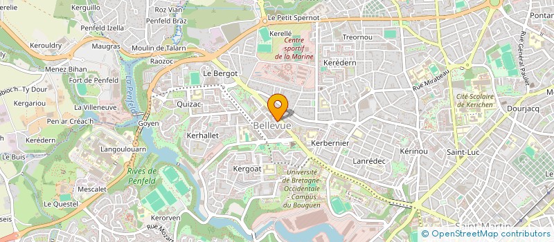 localisation de l'entreprise INDIVISION MARC ET ABAUTRET à BREST