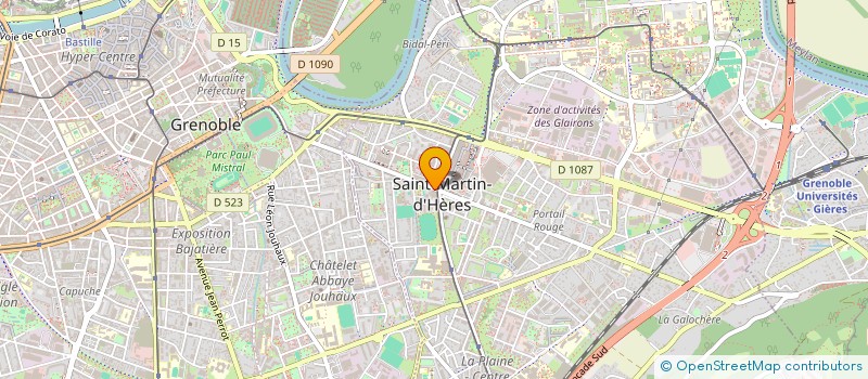 localisation de l'entreprise INDIVISION MARCA  SAINT-MARTIN-D'HERES