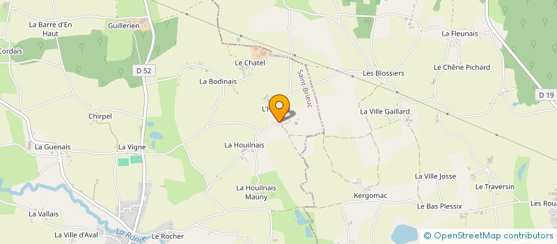 localisation de l'entreprise INDIVISION MARCHAND à LANRELAS