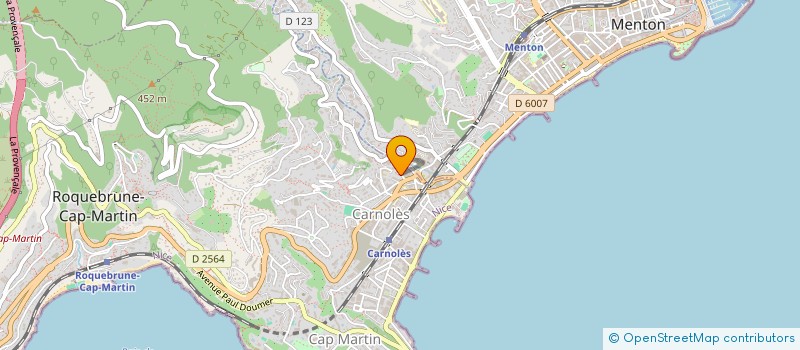 localisation de l'entreprise INDIVISION MARCHAND-PAQUET  ROQUEBRUNE-CAP-MARTIN