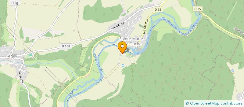 localisation de l'entreprise INDIVISION MARCHANDIAU SAILLARD à SAINTE-MARIE-SUR-OUCHE
