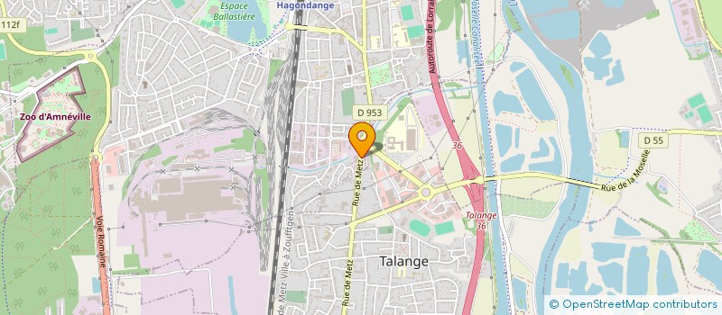 localisation de l'entreprise INDIVISION MARCHESE RUSSELLO à HAGONDANGE