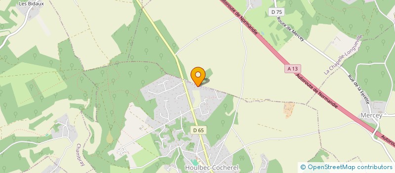 localisation de l'entreprise INDIVISION MARCHET & MINIER  HOULBEC-COCHEREL