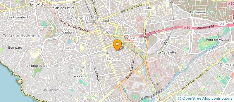 localisation de l'entreprise INDIVISION MARCHETTI FEDERICI à MARSEILLE