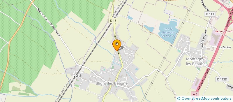 localisation de l'entreprise INDIVISION MARCHETTO LUCETTE FAVERO  BLIGNY-LES-BEAUNE