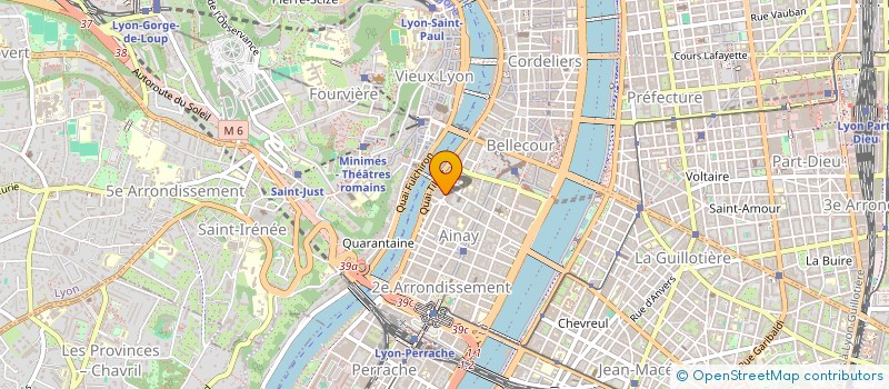 localisation de l'entreprise INDIVISION MARCHI LMNP  LYON