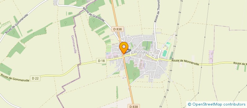 localisation de l'entreprise INDIVISION MARCILLE  PUSSAY