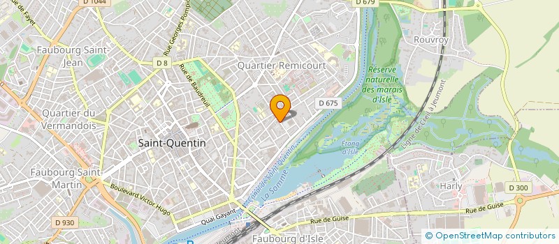 localisation de l'entreprise INDIVISION MARDON ET SIMOND  SAINT-QUENTIN