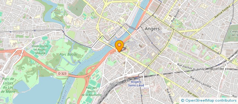 localisation de l'entreprise INDIVISION MARECESCHE ET ROBINEAU à ANGERS