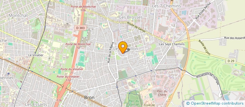 localisation de l'entreprise INDIVISION MARESCQ-BRALIA  BRON