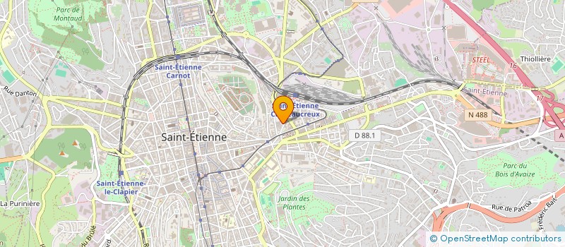 localisation de l'entreprise INDIVISION MARGAINNE  SAINT-ETIENNE