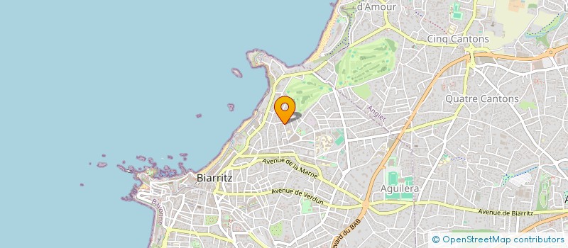 localisation de l'entreprise INDIVISION MARGUERIE DE ROTROU à BIARRITZ