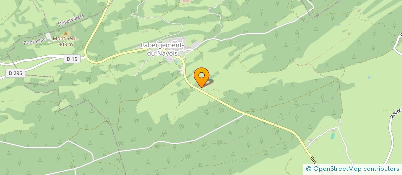 localisation de l'entreprise INDIVISION MARGUIER  SEPTFONTAINES