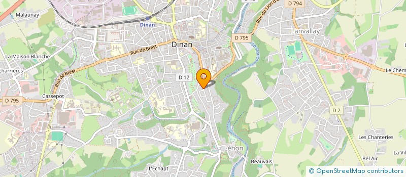 localisation de l'entreprise INDIVISION MARIANNE  DINAN