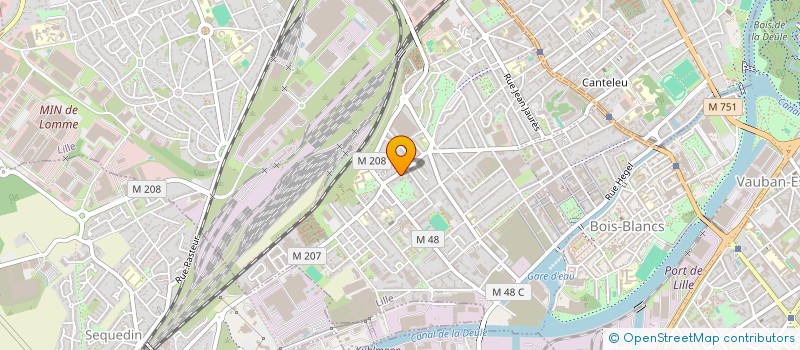 localisation de l'entreprise INDIVISION MARIN KEIGNAERT à LILLE