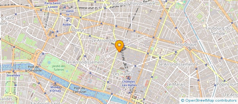 localisation de l'entreprise INDIVISION MARIN LOISON DARTIGUENAVE  PARIS