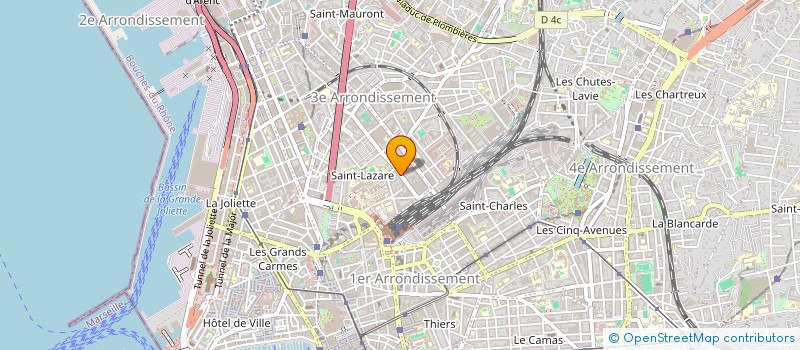 localisation de l'entreprise INDIVISION MARIN QUILICHINI à MARSEILLE