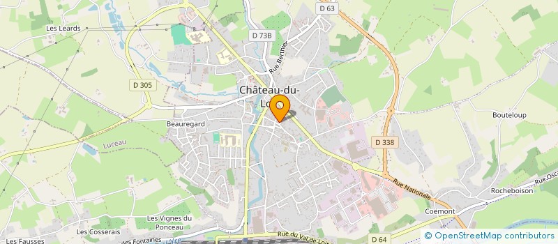 localisation de l'entreprise INDIVISION MARONNIER  ET NDEDI EPEE  MONTVAL-SUR-LOIR