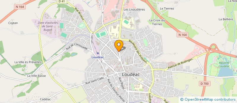 localisation de l'entreprise INDIVISION MAROT à LOUDEAC