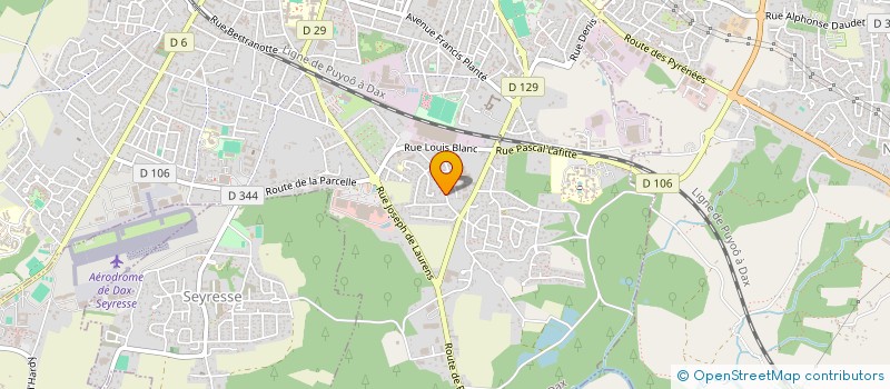 localisation de l'entreprise INDIVISION MARQUE  DAX