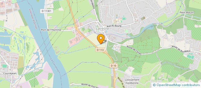 localisation de l'entreprise INDIVISION MARQUES  CAMBLANES-ET-MEYNAC