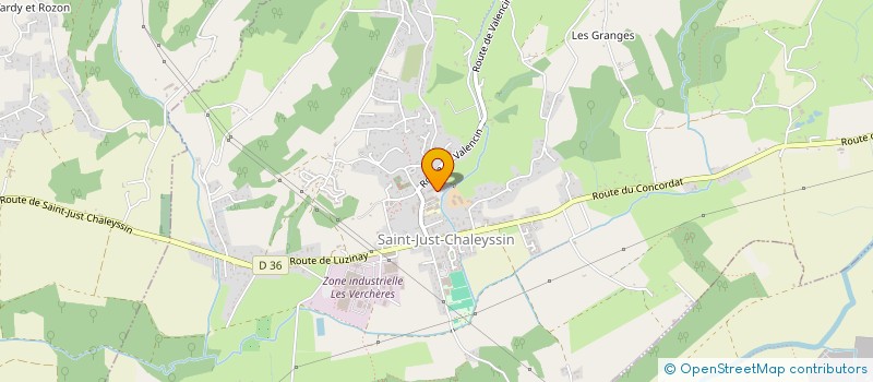 localisation de l'entreprise INDIVISION MARQUES  SAINT-JUST-CHALEYSSIN