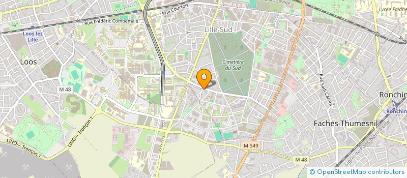 localisation de l'entreprise INDIVISION MARQUES DA SILVA POUILLY à LILLE