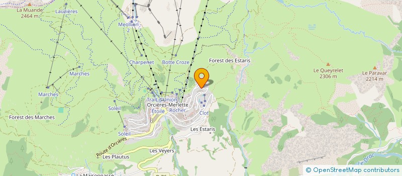 localisation de l'entreprise INDIVISION MARQUES GACHES à ORCIERES