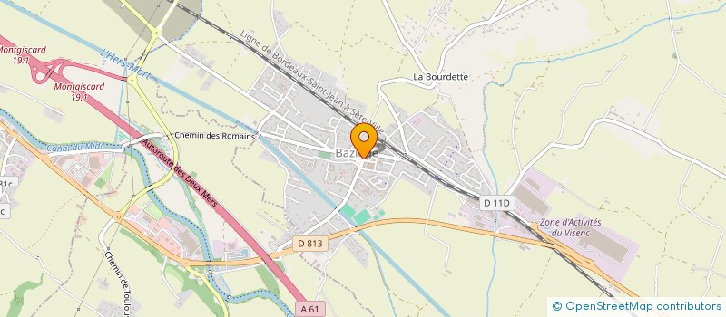 localisation de l'entreprise INDIVISION MARQUIS GILLES ET BEATRICE  BAZIEGE