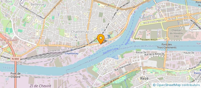 localisation de l'entreprise INDIVISION MARSAC - BARRION  NANTES