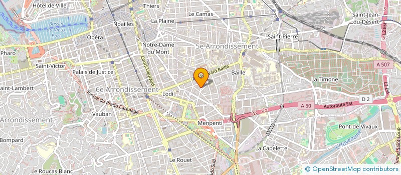 localisation de l'entreprise INDIVISION MARSEILLE à MARSEILLE