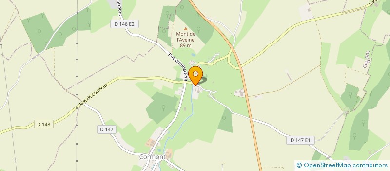 localisation de l'entreprise INDIVISION MARTEL - CUVILLIER  CORMONT