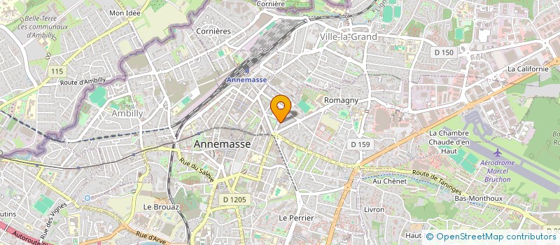 localisation de l'entreprise INDIVISION MARTEL PISSIS  ANNEMASSE