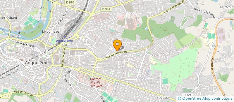 localisation de l'entreprise INDIVISION MARTET LE MOAL à ANGOULEME