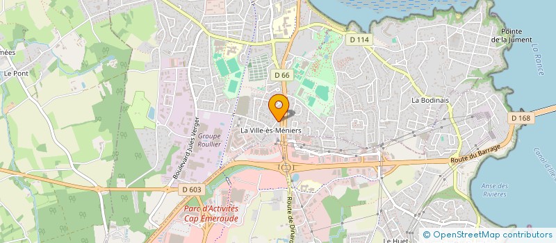 localisation de l'entreprise INDIVISION MARTHE  DINARD