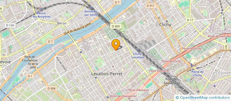localisation de l'entreprise INDIVISION MARTIAL - ATTIAS à LEVALLOIS-PERRET