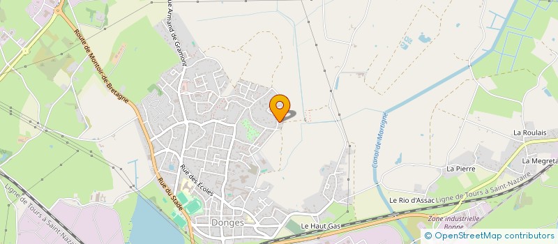 localisation de l'entreprise INDIVISION MARTIENNE 6  DONGES