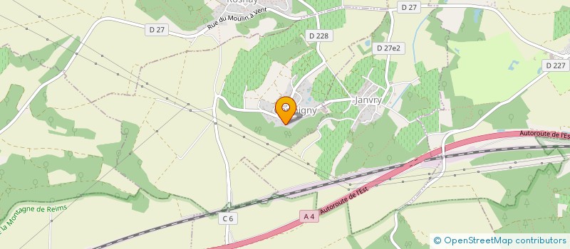 localisation de l'entreprise INDIVISION MARTIN  GERMIGNY