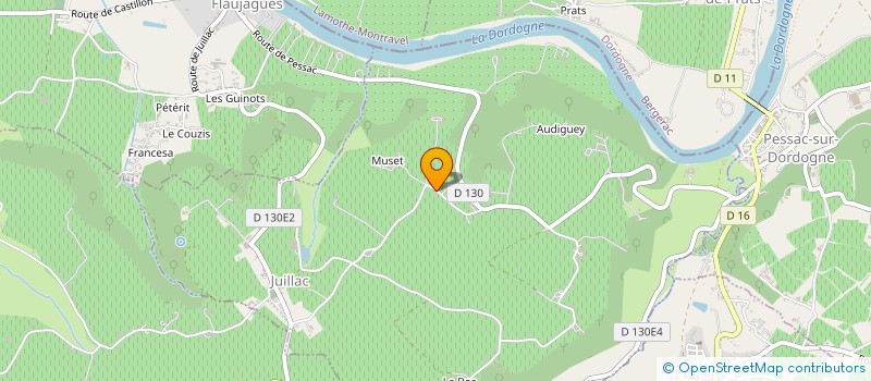 localisation de l'entreprise INDIVISION MARTIN  JUILLAC