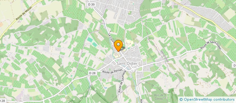 localisation de l'entreprise INDIVISION MARTIN  SAINT-DIDIER