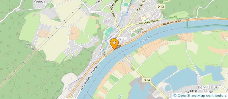 localisation de l'entreprise INDIVISION MARTIN DIAS ET RACHEL JEAN  DUCLAIR