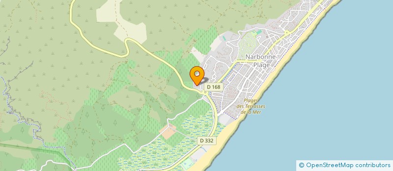 localisation de l'entreprise INDIVISION MARTIN ET CAMPAGNOL THOMMES  NARBONNE