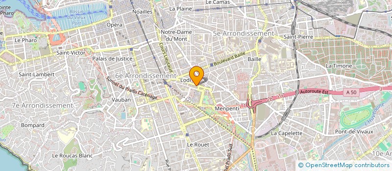 localisation de l'entreprise INDIVISION MARTIN-MARTIN  MARSEILLE