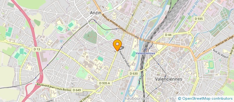 localisation de l'entreprise INDIVISION MARTIN PETRE  VALENCIENNES