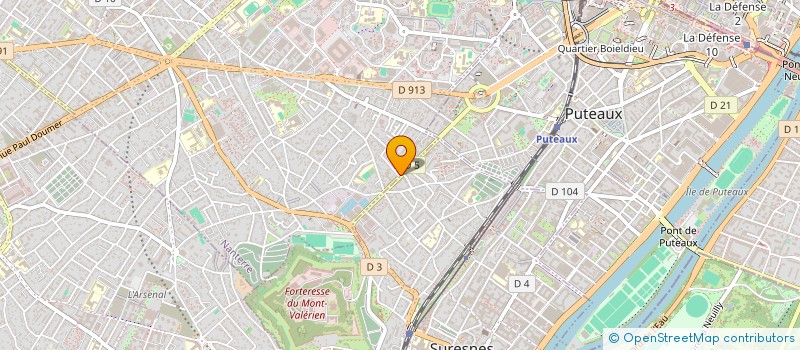 localisation de l'entreprise INDIVISION MARTINET à NANTERRE