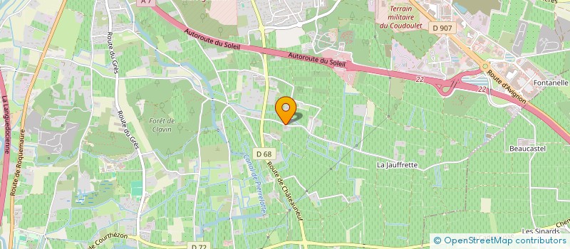 localisation de l'entreprise INDIVISION MARTINEZ  ORANGE