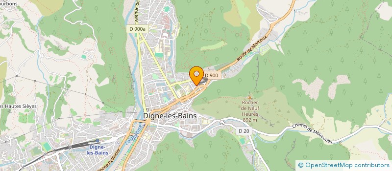 localisation de l'entreprise INDIVISION MARTINEZ ET GARRIGUES à DIGNE-LES-BAINS