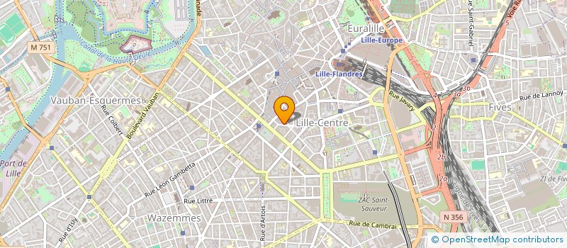 localisation de l'entreprise INDIVISION MARTINEZ LOU ET MARTINEZ THIERRY à LILLE