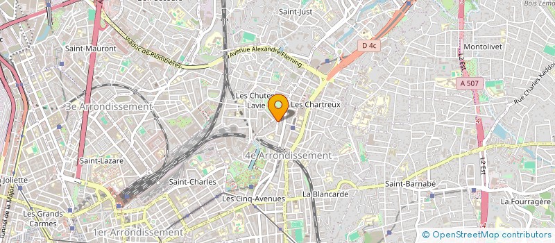 localisation de l'entreprise INDIVISION MARTINEZ / MARCOTTE à MARSEILLE